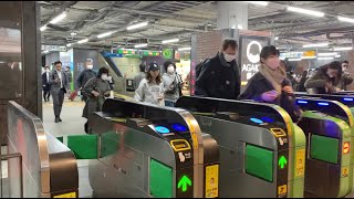 【乗換案内】ゆりかもめ 新橋駅からJR新橋駅(北改札)◆最短ルート