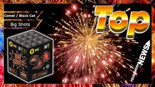 NEW VERY NICE‼️ BIG SHOTS BLACK CAT NEON | Charge 2024 Comet Fireworks