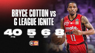 Wildcats Bryce Cotton Dropped 40 points vs G League Ignite