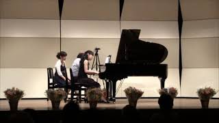 ブラームス交響曲第四番連弾版第一楽章 Brahms Symphony No.4 1 mov 4 hands