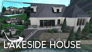 Building a Luxurious Lakeside House in Bloxburg