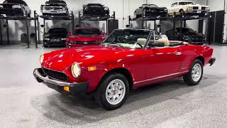 1984 Fiat/Pininfarina Azzurra Spider 2000