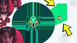 THE DESTROYER ⭕️🔺🟥♦️☂️ (AGARIO MOBILE)