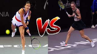 Emma Raducanu vs Ana Bogdan | 2021 WTA level match at Transylvania Open in Cluj | MeiLee Vlogs