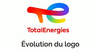 Évolution du logo TotalEnergies (1954 - 2022)