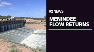 Menindee in far west NSW releases flood flows after long drought | ABC News