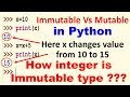 Mutable vs Immutable data types in Python - Python Programming - Learn Python