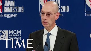 Amid China Backlash, NBA Commissioner Says League Will Support Freedom Of Speech | TIME