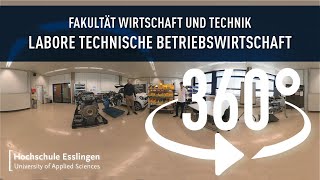 Labore der Technischen Betriebswirtschaft » Fakultät Wirtschaft und Technik | 360°-Rundgang