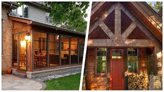 75 Rustic Porch Design Ideas You'll Love 😊