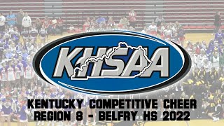 Kentucky High School Cheerleading | 2022 Region 8 Competition Belfry HS | Kool TV