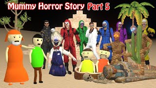 Gulli Bulli And Mummy Horror Story Part 5 | Gulli Bulli | Cartoon | MJOH Toons | Make Joke Horror