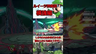 横強技解説 #スマブラsp #ルイージ