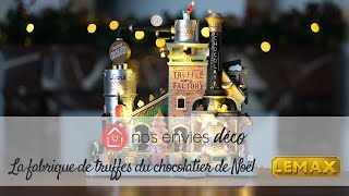 La fabrique de truffes du chocolatier de Noël - LEMAX