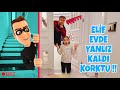 ELİF SİNEM VEDE YALNIZ KALDI !! ANNEM BABAM KIŞKIRTMA YAPTI !! EVİMİZE GİRDİ KORKTUM !!