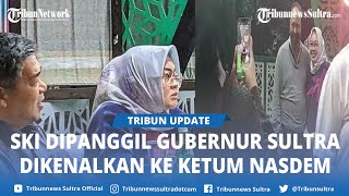 Momen Siska Karina Imran Dipanggil Gubernur Sultra Ali Mazi, Dikenalkan ke Ketum NasDem Surya Paloh