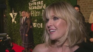 Ashley Jensen talks about stripping for Colin Farrell