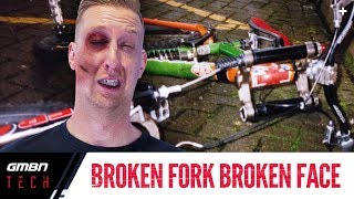 The Mountain Bike Fork That Broke Doddy's Face | Ask GMBN Tech