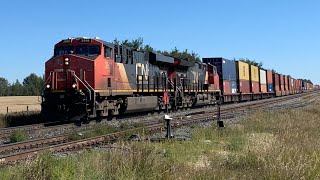 CN 2918 West [CN Q147] Near Acheson, AB