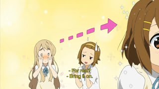 Mugi enjoy looking at GL 【K-ON!】