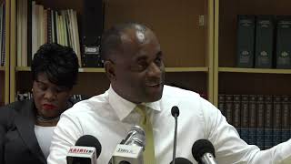 Feb 11- Signing Ceremony: Hon. Roosevelt Skerrit