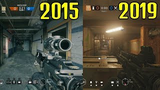 ALL Siege Changes In 2015 vs 2019 - Rainbow Six Siege