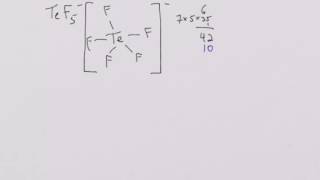 Lewis Structures 1 (TeF5-)