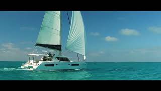 Inspire Marine - Leopard Catamarans Thailand - 45 in action with commentary by Alex Simonis