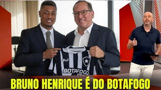 CHAPÉU HISTÓRICO EM RIVAL!!! BRUNO HENRIQUE É DO BOTAFOGO! NOTÍCIAS DO BOTAFOGO HOJE