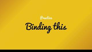 An Example of Binding "this" in JavaScript with addEventListener()