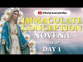 IMMACULATE CONCEPTION NOVENA 🙏 DAY 1, NOVEMBER 29, 2024 🙏 SORROWFUL MYSTERIES OF THE ROSARY