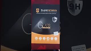 How to put screen guard/Tempered Glass installation for Lenovo Tab P 11/ Pack of 2 unboxing