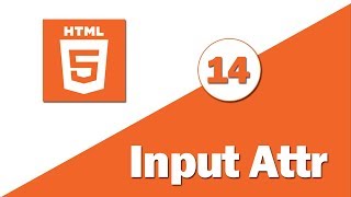 14 - ( HTML 5 Tutorial ) New Input Attribute Part 2