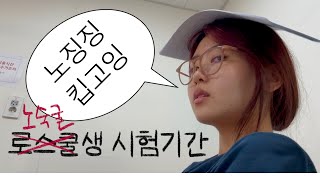 [로스쿨생 vlog] 로스쿨(x) 노숙굴(o)에서의 첫 시험 기록😇 : 중간 기말 | 수면 부족 | 실성 | Korean Law School Student