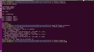 python2 gui, using tkinter Listbox, bug hunting ,AttributeError 'int' object has no attribute 'tk'