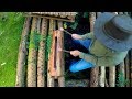 krin - african log drum in the somerset woods
