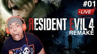 RESIDENT EVIL 4 REMAKE IS HERE!! LET'S PLAY IT LIVE!!