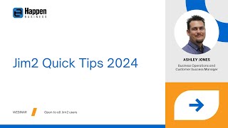 [Webinar] Jim2 Quick Tips 2024