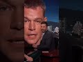 matt damon hacks jimmy kimmel