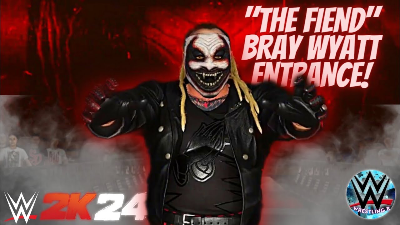 WWE 2K24 - "THE FIEND" BRAY WYATT FULL ENTRANCE || THANK YOU BRAY ...