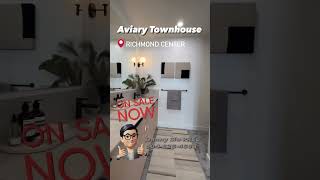 【溫哥華睇樓】列治文中心寧靜角落，￼市中心地點罕有城市屋 Aviary｜兩睡房至四睡房連合法出租單位｜售價由$70餘萬起｜區內罕有城市屋屋苑｜￼最適合回流及新移民家庭｜內部認購中