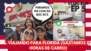 VLOG: viajamos de carro para florida + primeiro dia na disney - EUA EP 5