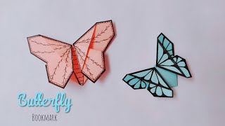 Handmade Origami Butterfly Bookmark | Paper Craft