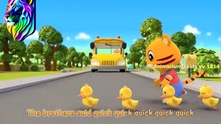 Five Little Ducks + Nursery Rhymes | Educational Songs
