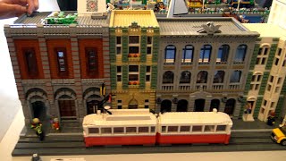 Custom LEGO City Modular Buildings with Full Interior