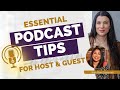 Essential Podcast Tips For Hosts and Guests: How to Get Started