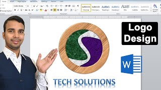 How to make a logo design in Microsoft word by c tech