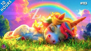 Baby Lullaby Music Unicorn's Dream Of Dreamland - 10 Hours of Sleeping Music For Kids #113