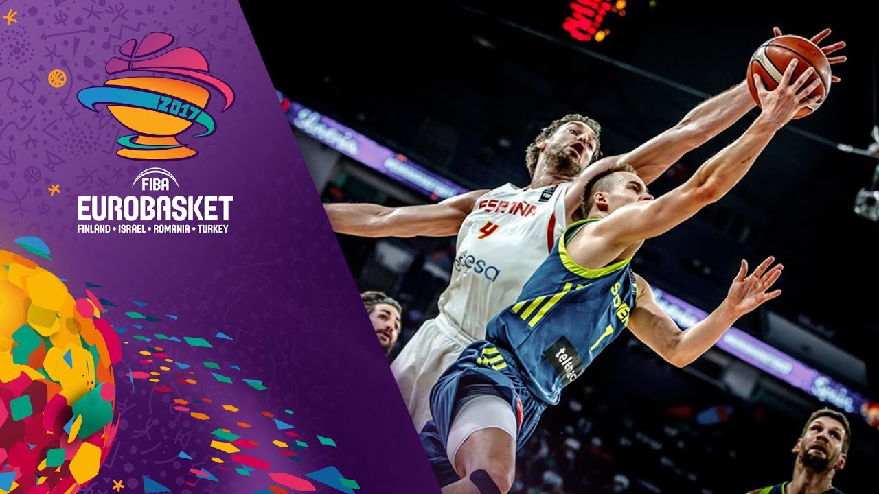 Spain V Slovenia - Highlights - Semi-Final - FIBA EuroBasket 2017 ...