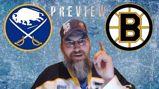 Buffalo Sabres @ Boston Bruins preview. Ukko Pekka Luukkonen in net yet again for the Buffalo Sabres